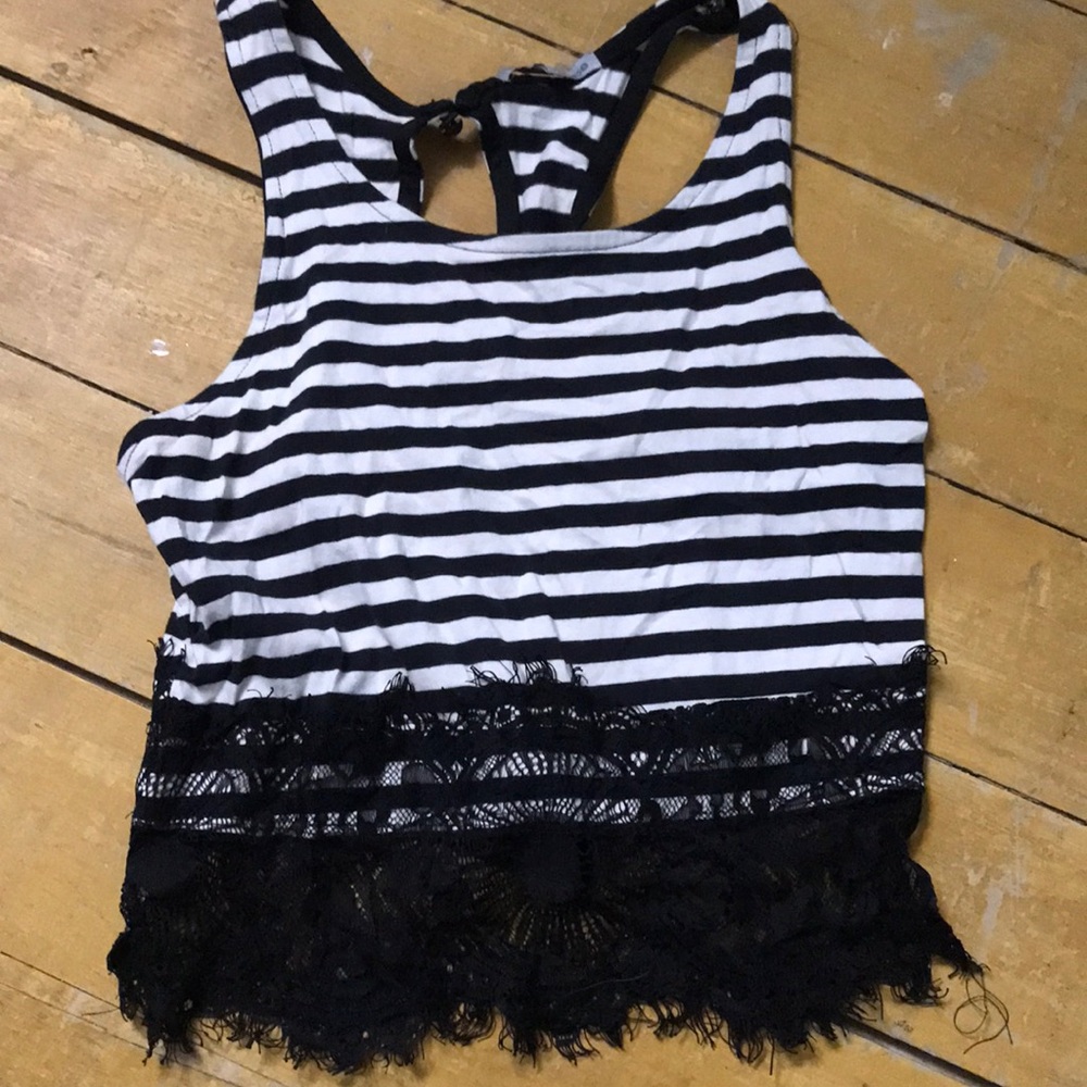 charlotte russe striped top